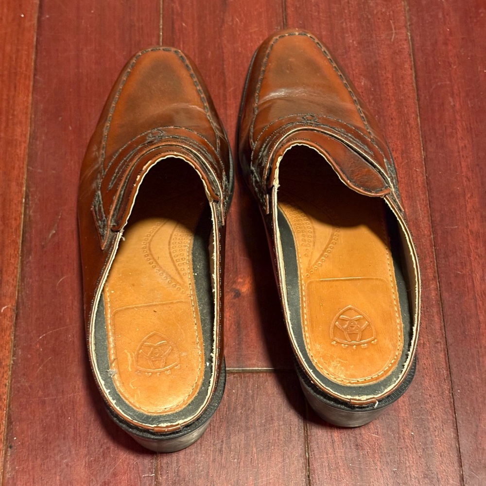 Ariat Women’s brown Leather Slip-On Shoes size 6 - Picture 3 of 6